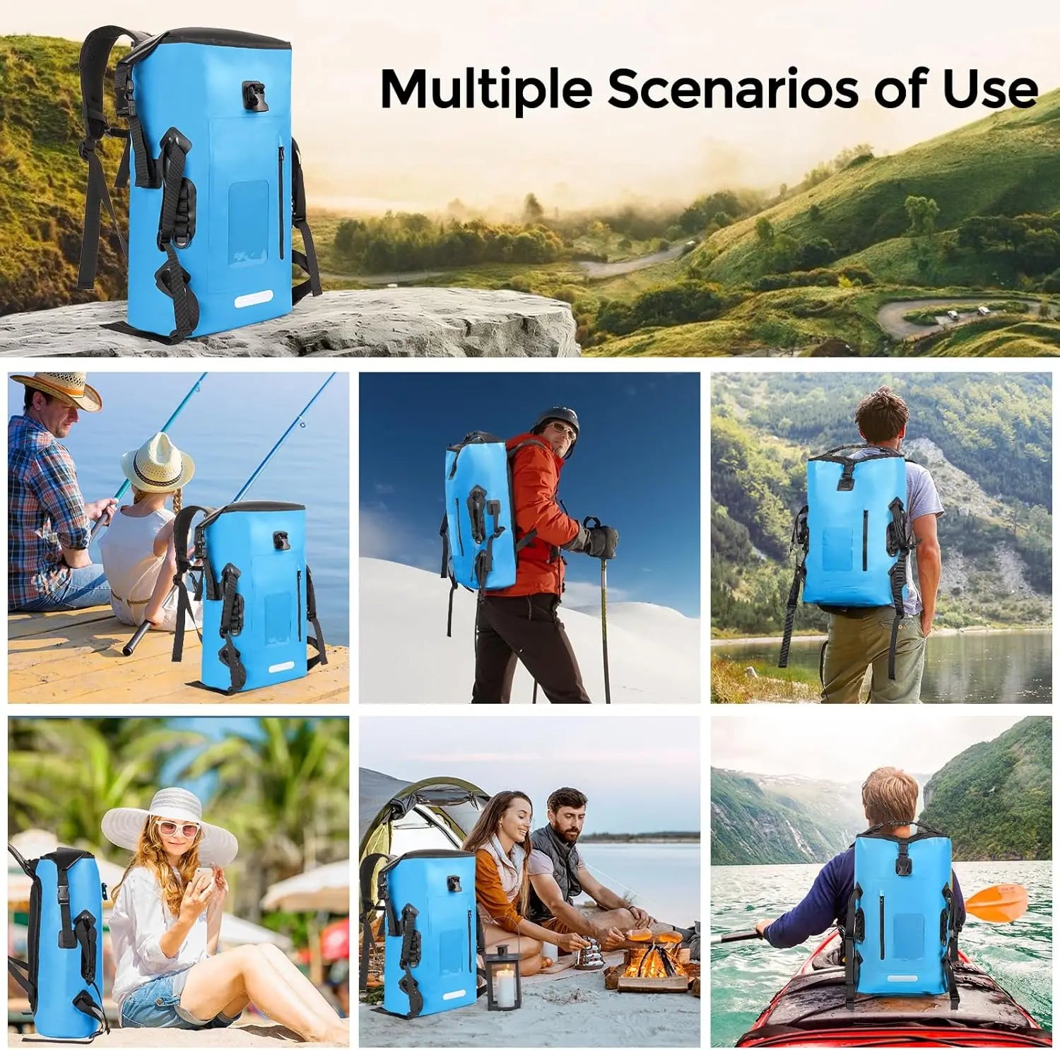 30L PVC BACKPACK